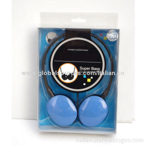 Customized Fashionable 3.5mm Stereo Headphones for Children, Colorful Design